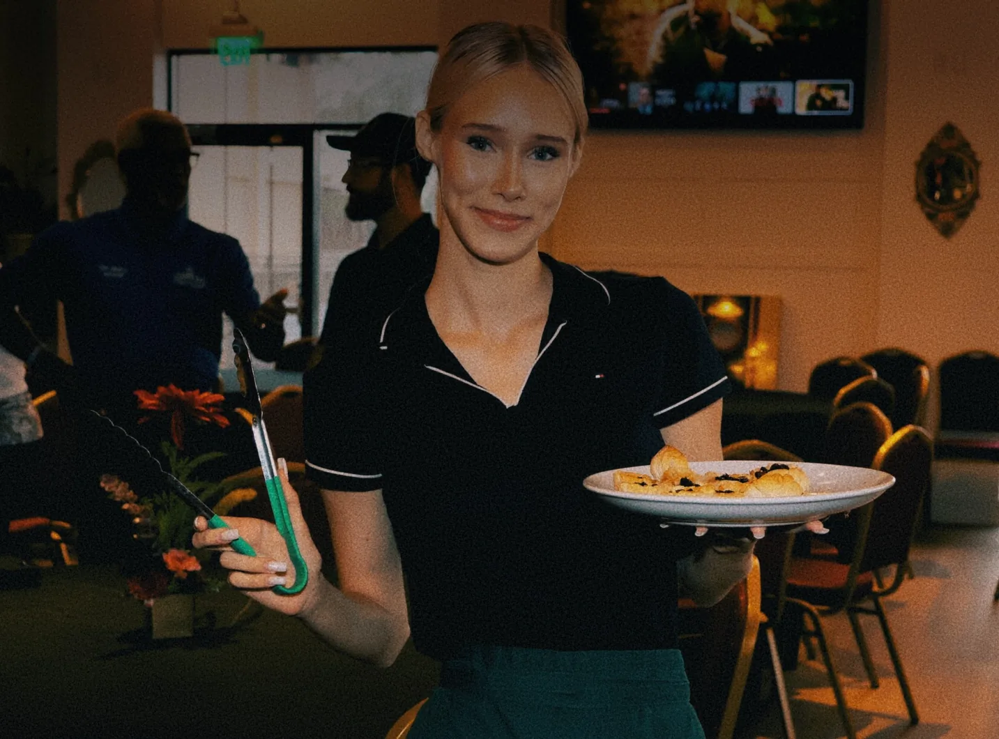 Candid moment from The Venue Clermont grand opening and ribbon cutting celebration